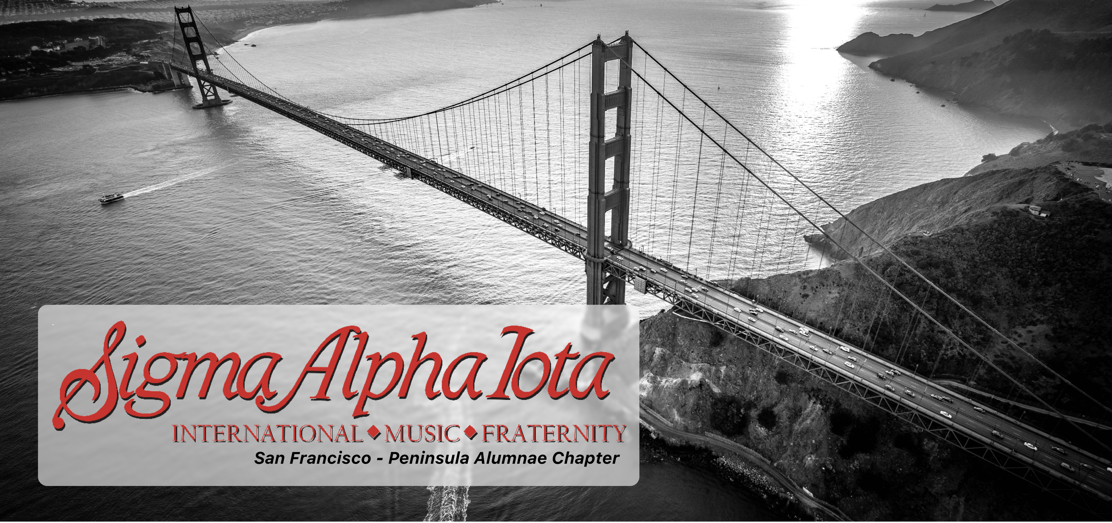 Golden Gate Bridge - Black and White